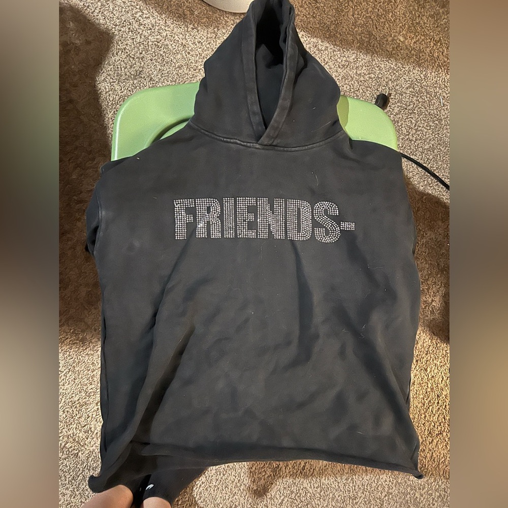 Vlone x Swavorski Friends Rhinestone Hoodie